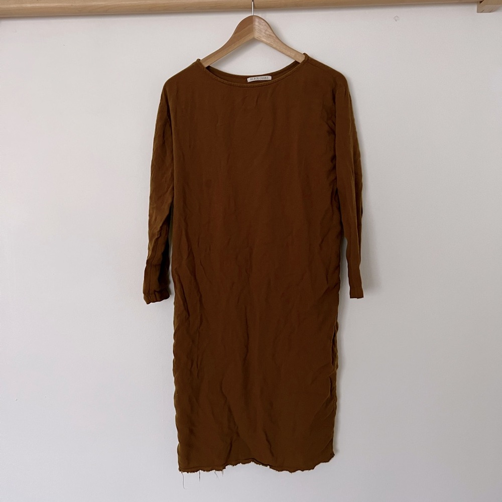 Black Crane tunic dress